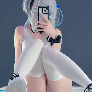 Ayame Base cosplay Gawr Gura Swimsuit - Hololive (23)